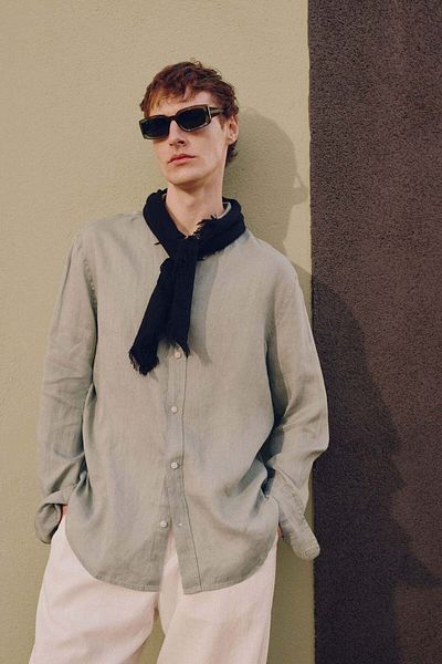 H&M Regular Fit Linen shirt