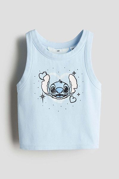 H&M Printed Vest Top