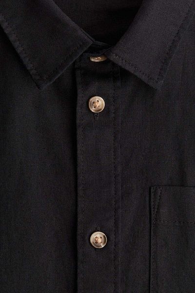 H&M Linen-blend Shirt