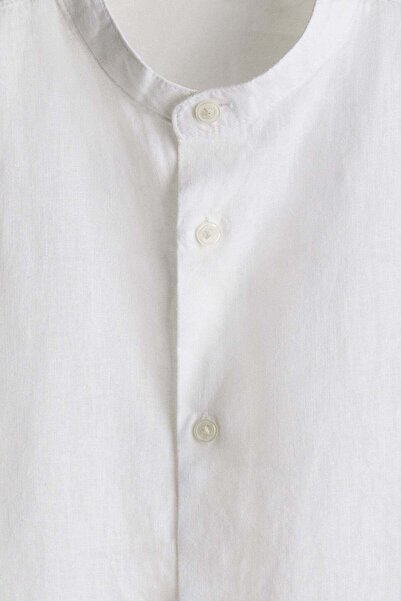 H&M Regular Fit Linen-blend shirt