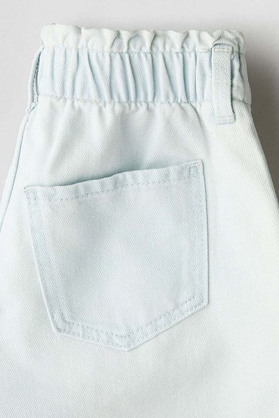 H&M Paper bag denim shorts