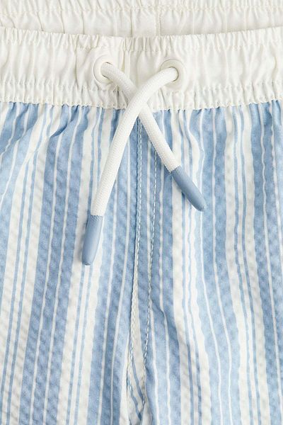 H&M Seersucker Swim Shorts