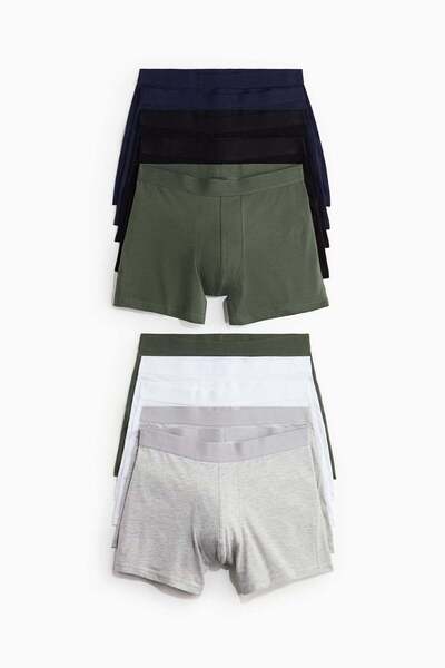 H&M 10-pack cotton mid trunks