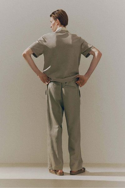 H&M Regular Fit Knitted T-shirt