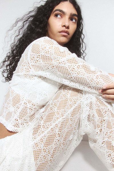 H&M Hole-patterned cardigan