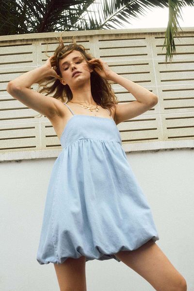 H&M Bubble-hem dress
