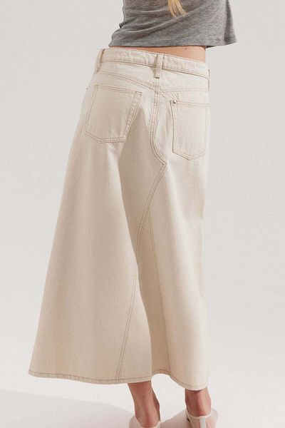 H&M A-line denim skirt