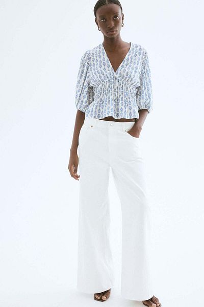 H&M V-neck blouse