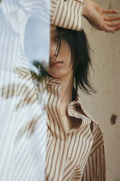 H&M Oversized twill shirt