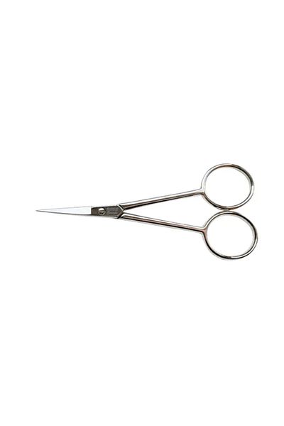 NEZADE STORE 009-400 Discrete Handle Embroidery Scissors No: 4 Inch / 10,16 cm - Nickel Plated - Lisinya