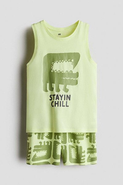 H&M 2-piece Vest Top And Shorts Set