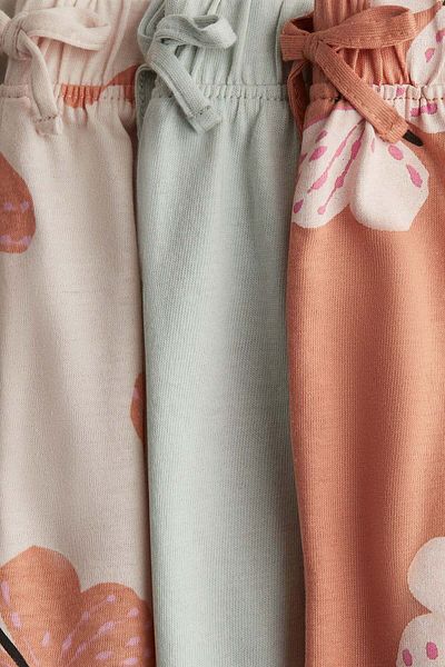 H&M 3-pack cotton shorts
