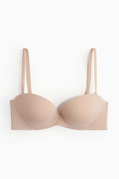 H&M Microfibre super push-up balconette bra