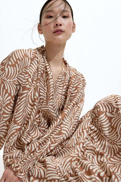 H&M Frill-collar dress