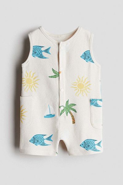 H&M Terry romper suit