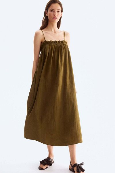 H&M Strappy Muslin Dress