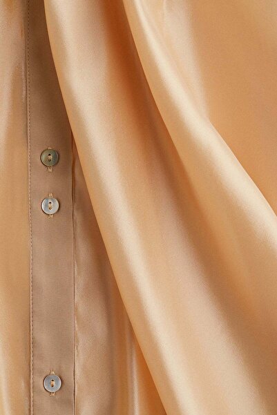 H&M فستان قميص ذو خصر