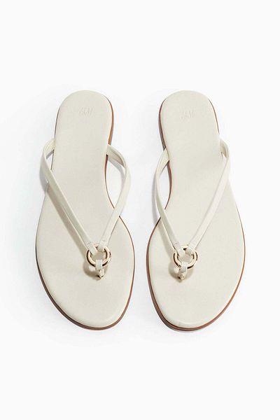 H&M Ring-detail flip-flops
