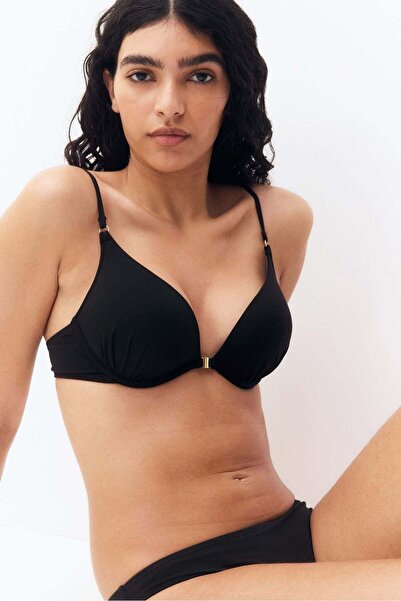 H&M Super push-up deep plunge bikini top