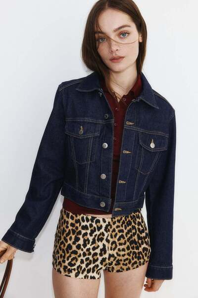 H&M بنطلون جيرسي قصير