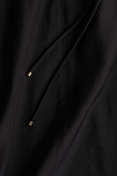 H&M فستان تونيك بحزام ربط