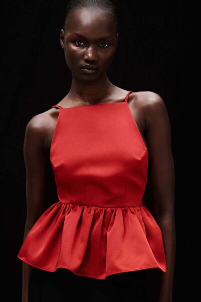 H&M Peplum strappy top