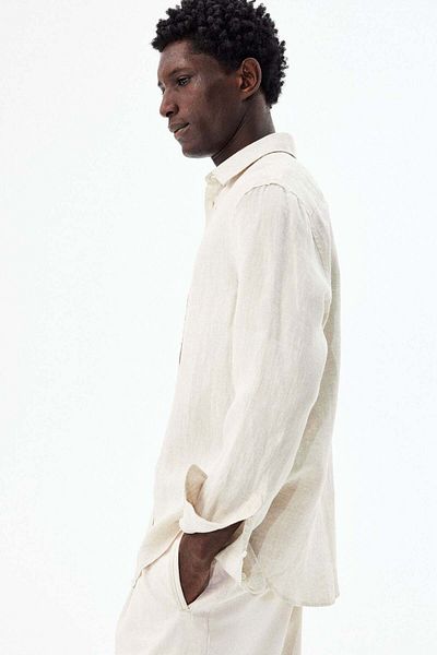 H&M Regular Fit Linen shirt