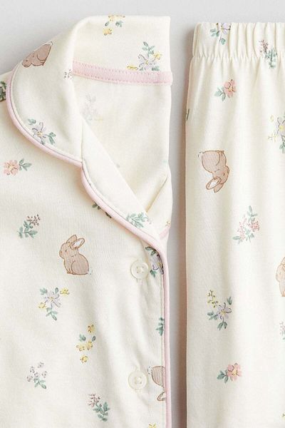 H&M Patterned Jersey Pyjamas