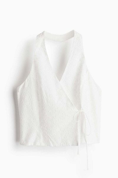 H&M Wrap Halterneck Top