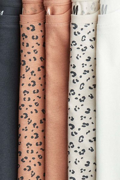 H&M 5-pack cotton T-shirts
