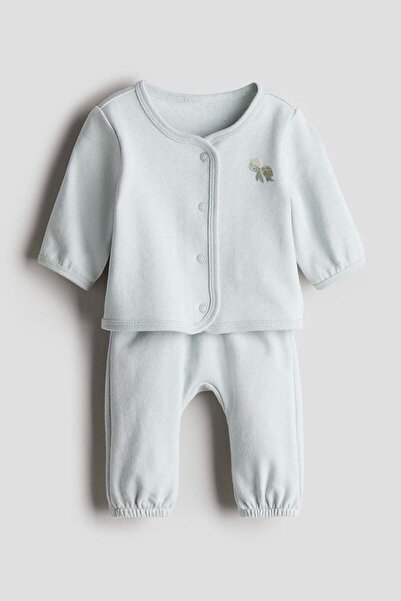 H&M 2-piece cardigan and joggers set