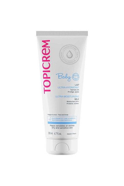 Topicrem Ultra Baby Moisturizing Milk 200ml