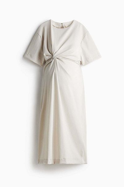 H&M MAMA Knot-detail dress
