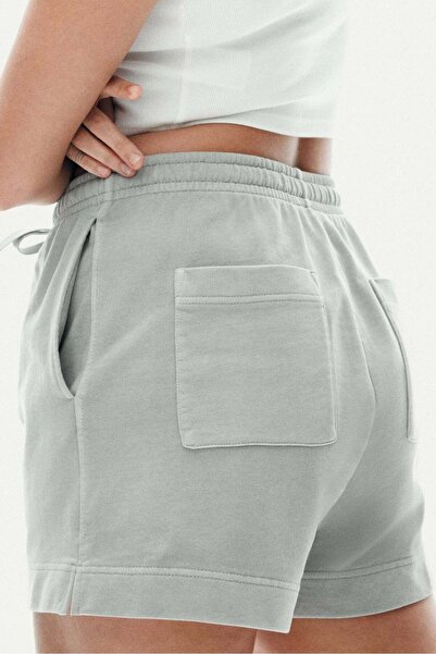 H&M Washed cotton sweatshorts