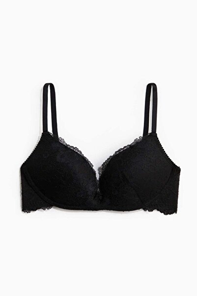 H&M Non-wired lace push-up bra
