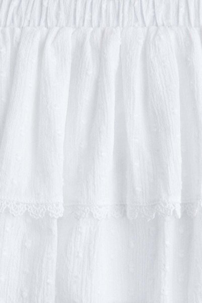 H&M Tiered Cotton Skort