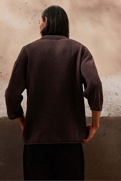 H&M Loose Fit Sheer polo shirt