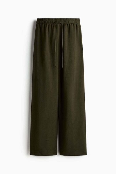 H&M Linen-blend Trousers