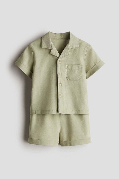 H&M 2-piece linen set
