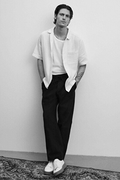 H&M Relaxed Fit Linen trousers