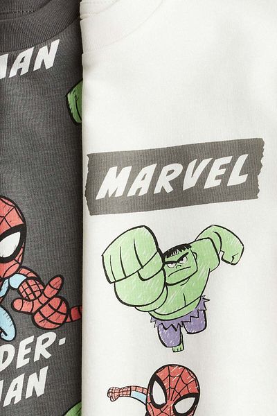 H&M 2-pack oversized T-shirts