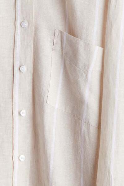 H&M Oversized linen shirt