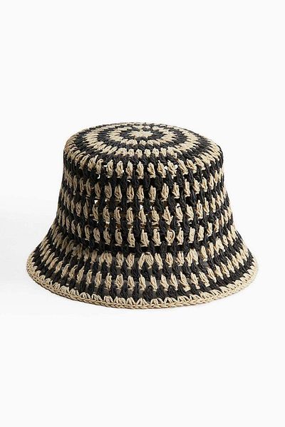 H&M Straw bucket hat