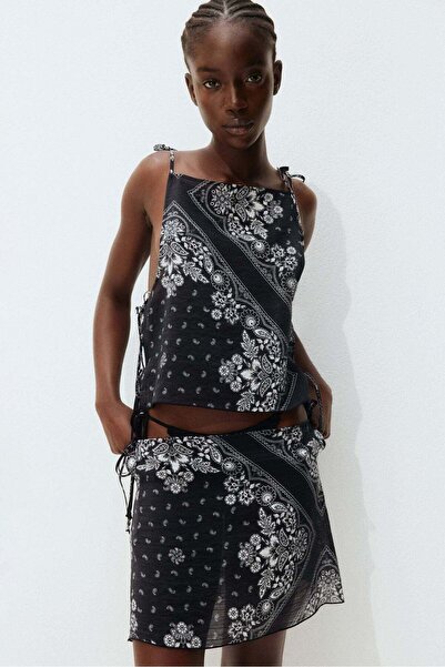 H&M Tie-detail beach skirt