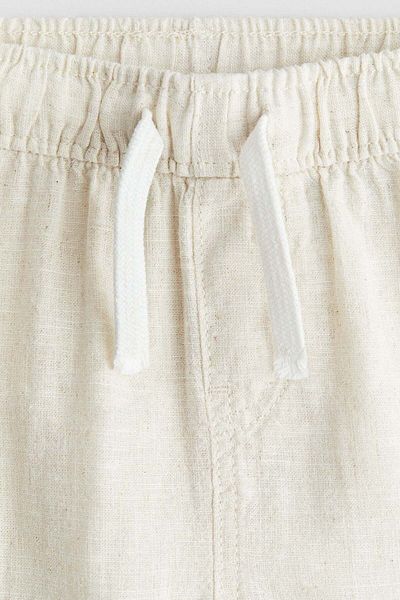 H&M Linen-blend joggers