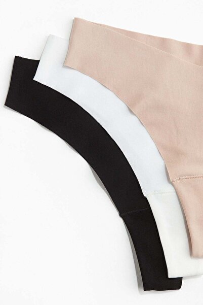 H&M 3-pack invisible Brazilian briefs