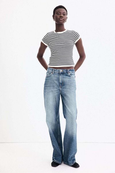 H&M Fitted T-shirt
