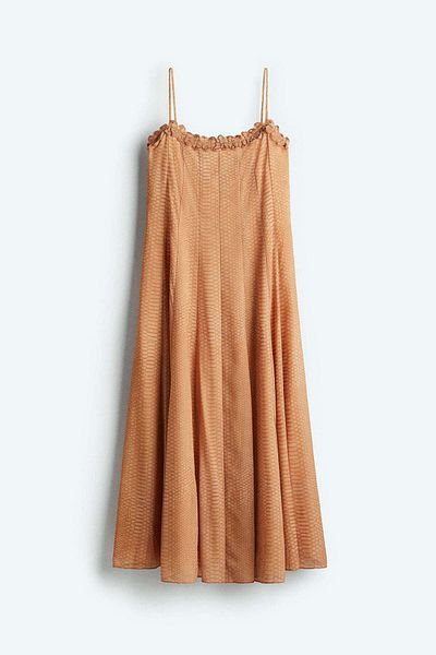 H&M Strappy Chiffon Dress