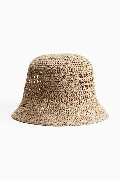 H&M Straw bucket hat