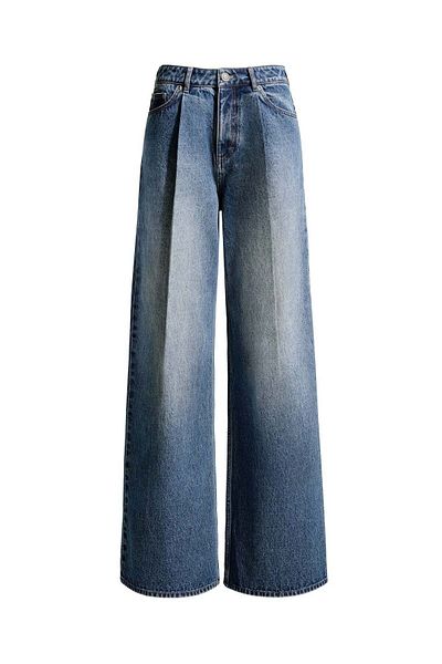 H&M Baggy Pleat-front Jeans